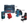 Bosch GLL3-80P Line Laser + LR2 Receiver Tiling Laser + BM1 Wall Mount + L-BOXX #1 small image