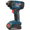 Cordless 18 Volt Lithium Ion 1/4 In Impact Driver Kit (2) 2.0 Ah Batt Power Tool #1 small image