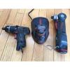 Bosch 10.8V 1/4&#034; I-Driver And Bosch PS20 Drill with two Batteries and Charger