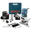 BOSCH PR20EVSNK Colt Palm Router VS Offset Tilt Under Case Installers Kit New