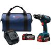 Bosch Li-Ion Hammer Drill/Driver Cordless Power Tool Kit 18-Volt Keyless HDS181A #1 small image