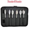 Bosch 2608587793 6pc SelfCut Flat Wood Drill Bit Set 13,16,19,20,22 &amp; 25mm