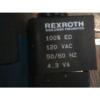 NEW Canada USA BOSCH REXROTH GS-040042-02626 5P 4-WAY 3POS 120V DOUBLE SOLENOID CERAM VALVE