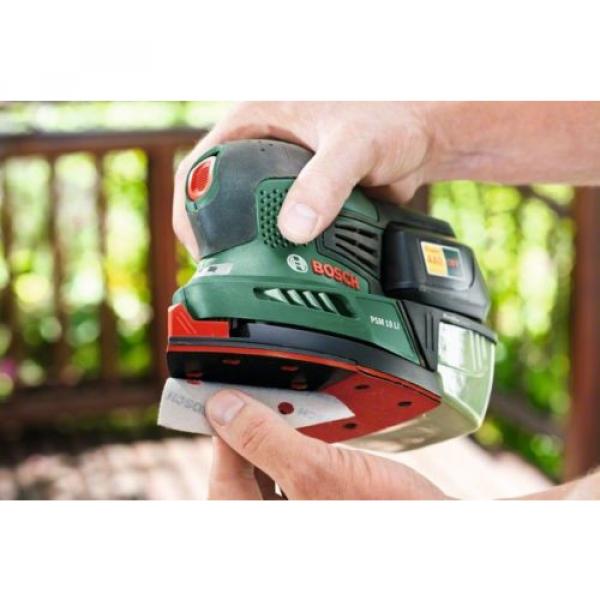 8 ONLY Bosch (18v/2.0ah) PSM 18 Li Cordless Sander 06033A1372 3165140740036 &#039; #2 image