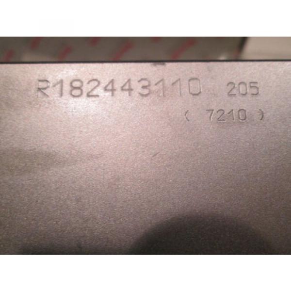 REXROTH Singapore Germany LINEAR SLIDE BEARING R182443110 ROLLENWAGEN R.RUNNER BLOCK CS #6 image