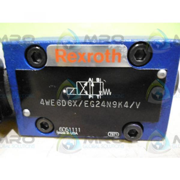 REXROTH Korea Germany 4WE6D6X/EG24N9K4/V *USED* #1 image