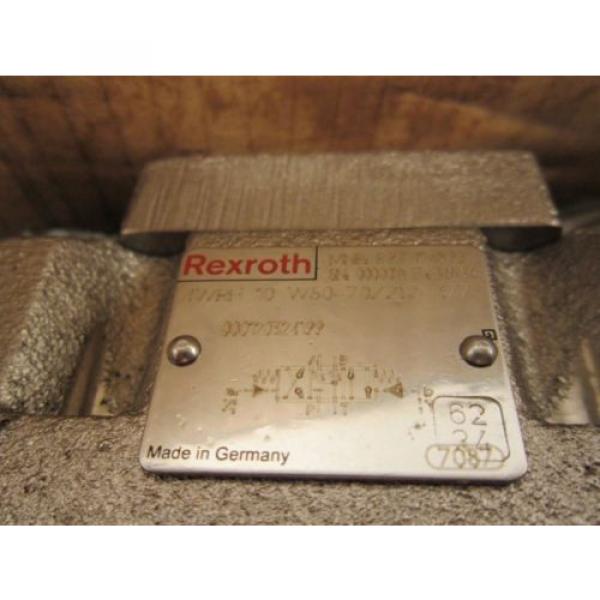 Bosch Germany Korea Directional Control Linear Valve 4WRH10W50-7X NSN: 4820012347073 #5 image