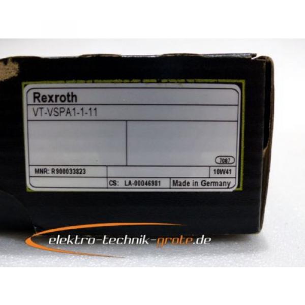 Rexroth Egypt USA VT-VSPA1-1-11 Verstärker Karte, Serien-Nr. gemäß Foto &gt; ungebraucht! &lt; #4 image