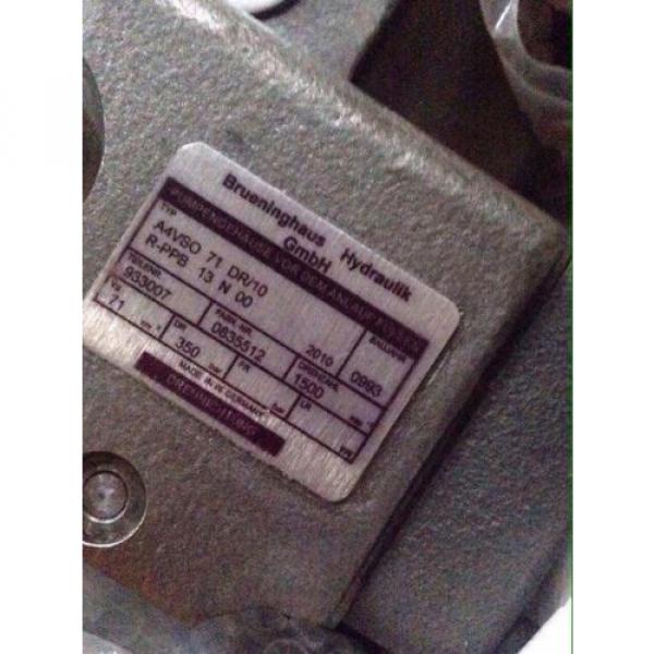 NEW Germany India Rexroth Brueninghaus Hydromatik Hydraulic Pump A4VSO 71 DR/10R-PPB13N00 #3 image