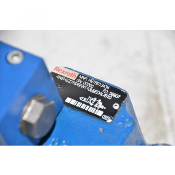 BOSCH China Australia REXROTH R978913434 Directional Valve 4WEH 22 D7X/6EW110N9EDAL/B10 #8 image