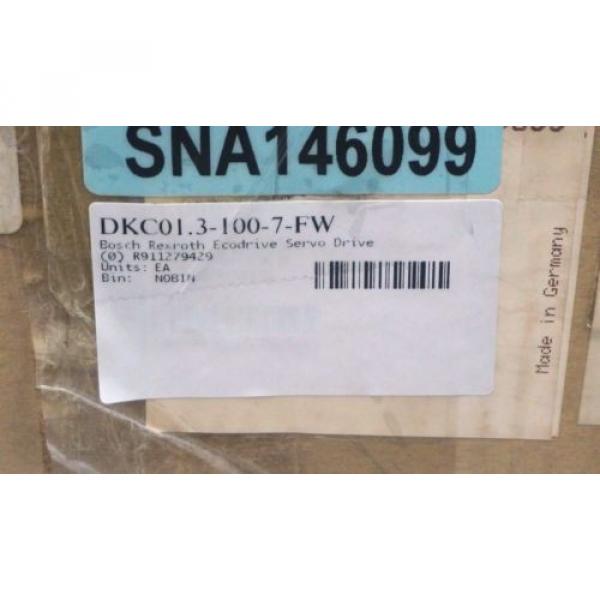 NEW Korea Russia REXROTH DKC01.3-100-7-FW SERVO DRIVE R911279429 , DKC0131007FW #2 image