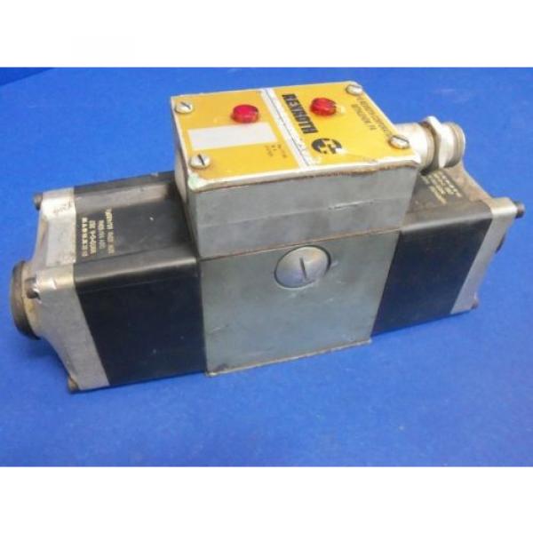 REXROTH Singapore Dutch 4WE10GXX/ANDLV/AS55110/120 VOLTS 50/60 HERTZ HYDRAULIC VALVE #1 image