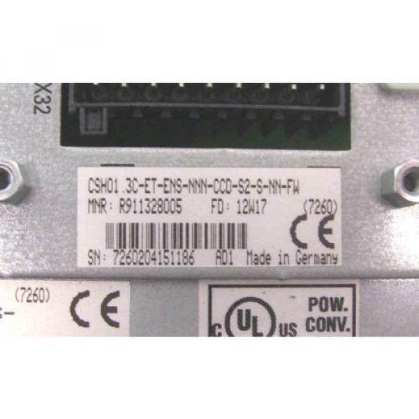 *NEW* Germany India REXROTH INDRAMAT  SERVO DRIVE  HCS02.1E-W0012-A-03-NNNN   60 Day Warranty! #7 image