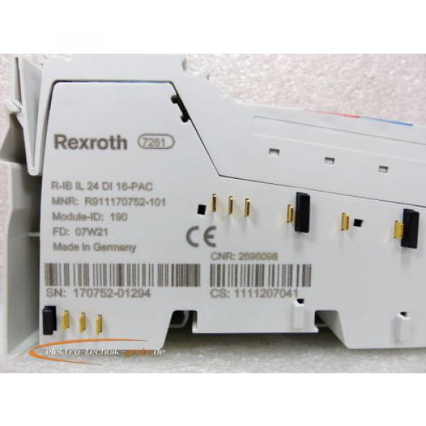 Rexroth Korea china R-IB IL 24 DI 16-PAC Modul R911170752-101 &gt; ungebraucht! &lt; #2 image