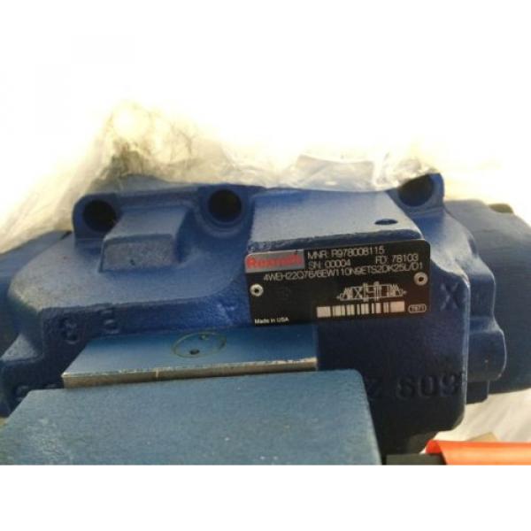 NEW Dutch Canada REXROTH R900904406,Z2FS 6-44/1Q, VALVE,R978008115,4WE6J61/EW110N9DK25L CE #2 image