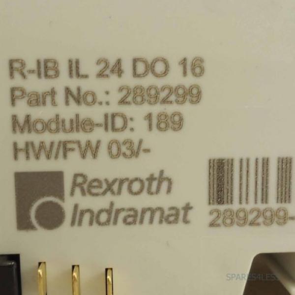 Rexroth USA Dutch Inline Digital-Ausgabeklemme R-IB IL 24 DO 16 OVP #2 image