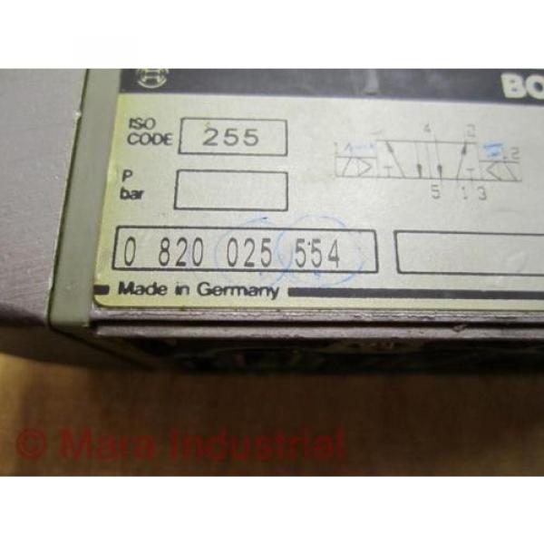 Rexroth Egypt France Bosch Group 0 820 025 554 Directional Control Valve - Used #2 image