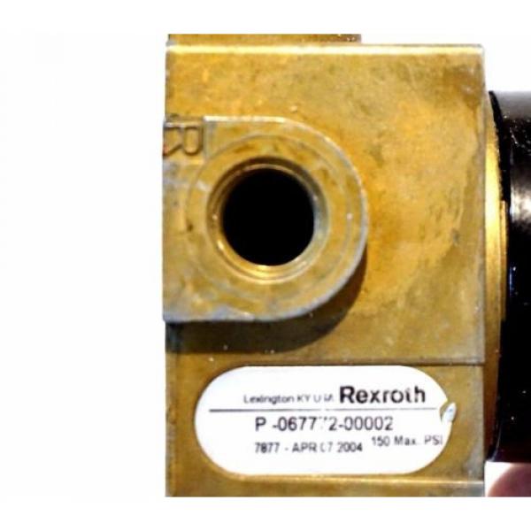 REXROTH Mexico USA P-067772-00002 PNEUMATIC VALVE P06777200002 #2 image