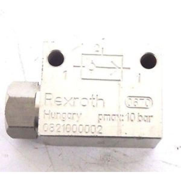 NEW Japan Germany BOSCH REXROTH 0821000002 SHUTTLE VALVE #1 image