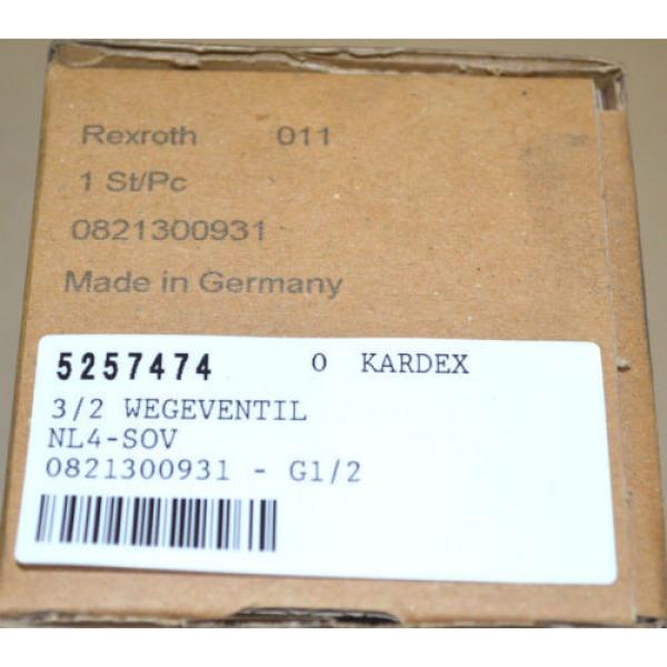 Bosch China Egypt Rexroth NL4 - 0821300931 3/2 Wegeventil NEU OVP #2 image