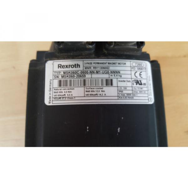 Rexroth Japan china MSK060C-0600-NN-M1-UG0-NNNN Servomotor 6000 min-1 (R911306052) #2 image