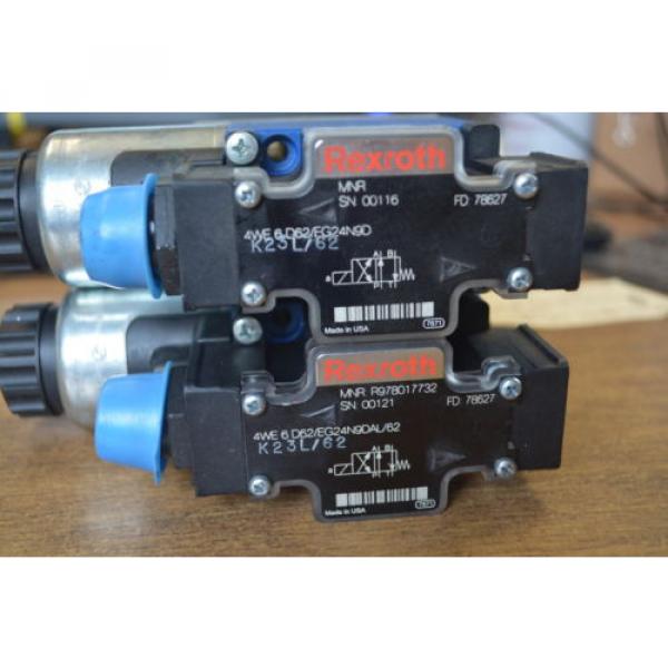 Rexroth Egypt Australia Directional Control Valve 4WE6D62/EG24N9D FD 78627 #1 image