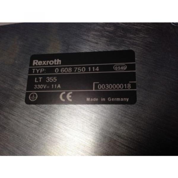 NEW Germany Italy REXROTH/BOSCH 0 608 750 114 TIGHTENING SYSTEM 350 POWER SUPPLY, LT355 FI #2 image