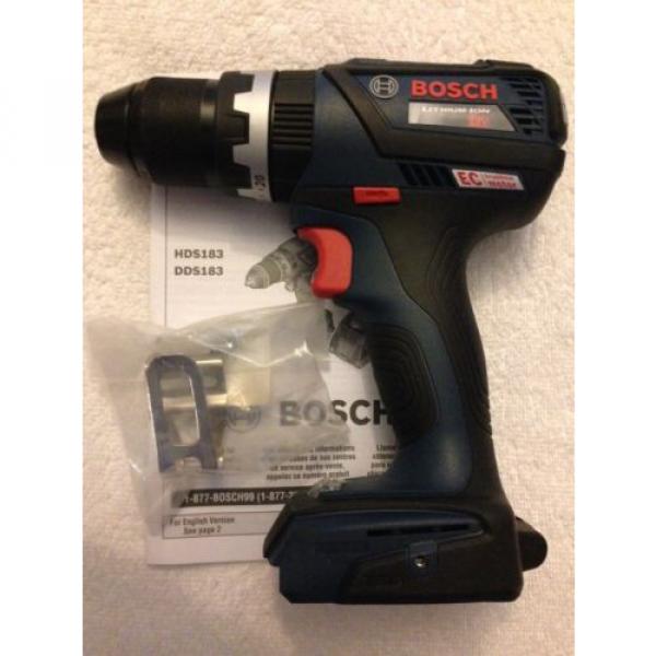 New Bosch HDS183B 18V 18 Volt 1/2&#034; EC Brushless Hammer Drill Driver Cordless #4 image