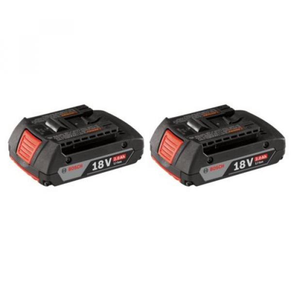 BOSCH 25618B-RT 18-Volt Li-Ion 1/4&#034; 18V Impact Driver &amp; 2-Pk BAT612-RT Batteries #3 image