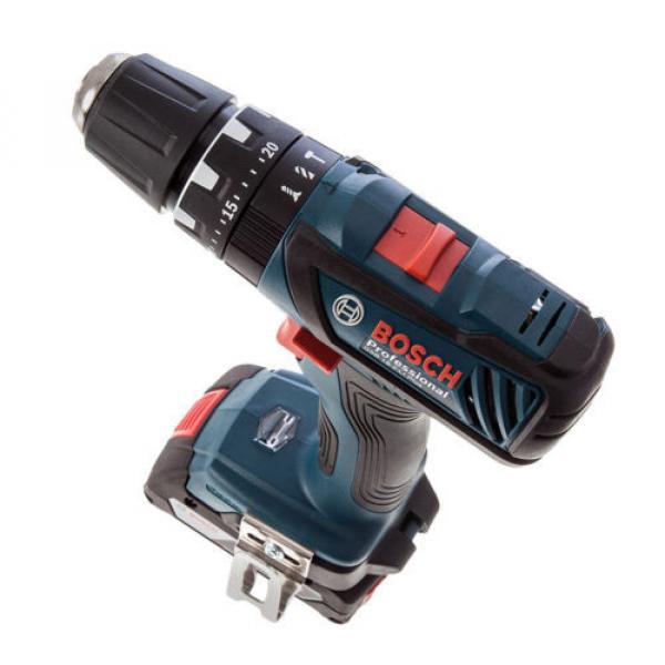 Bosch GSB182LI plus 18v combi cordless drill 2x2ah li-on batts L box GSB-18-2-LI #3 image