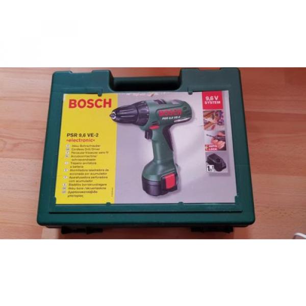 Taladro inalámbrico BOSCH PSR 9,6 VE-2 1.5 Ah CARGADOR (BATERÍA AVERIADA) #2 image