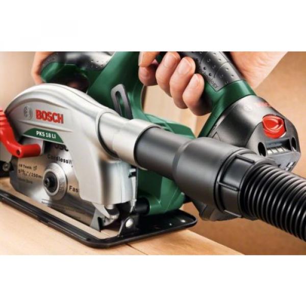 Bosch Green PKS-18 Li (BARE TOOL) CordlessCircularSaw 06033B1300 3165140743266 &#039; #5 image