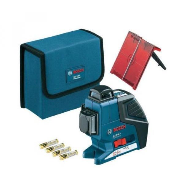 Bosch GLL3-80P Professional Leveling 360 Degree Multi Line Laser Level Alignment #2 image