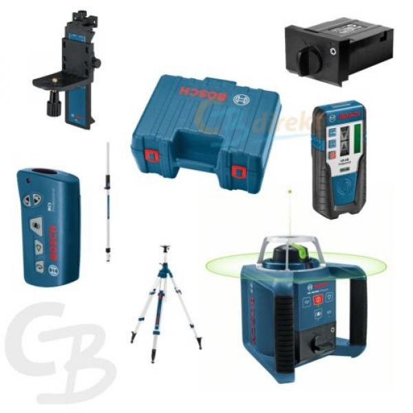 BOSCH ROTATING LASER GRL 300 HVG,WITH CONSTRUCTION TRIPOD BT 300 HD,BENCHMARK #1 image