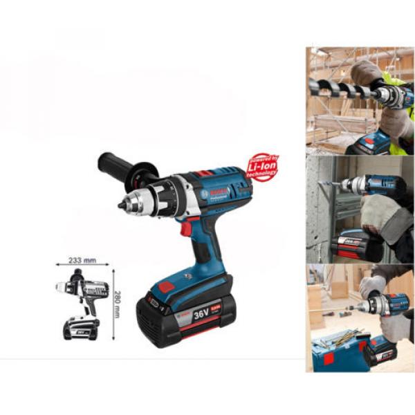 Bosch GSR36VE-2-LI 36V 4.0Ah Cordless Li-Ion Professional Drill Driver Full Set #2 image