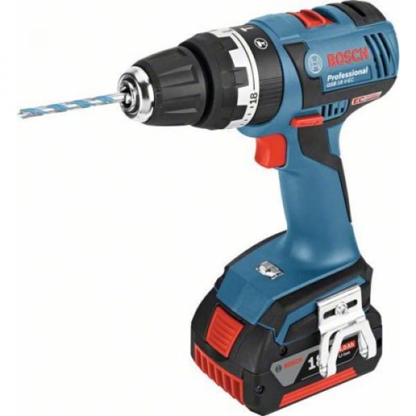 4.0ah Bosch GSB 18 V-EC Li-ION Pro Cordless Combi LBoxx 0615990GS1 3165140829137 #2 image