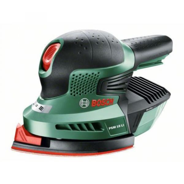 new Bosch PSM 18 Li -BARE TOOL- - Cordless 18v Sander 06033A1301 3165140571975 #1 image