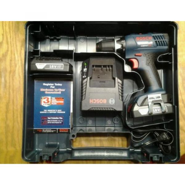 Bosch DDB180-02 18V Li-Ion 3/8&#034;  Cordless Hammer Drill #2 image