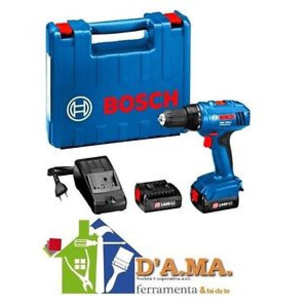 TRAPANO AVVITATORE BOSCH GSR 1440-LI 14.4V DOPPIA BATTERIA LITIO  PROFESSIONAL #1 image