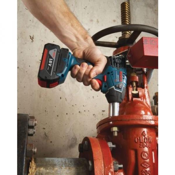 Cordless Impact Wrench, 1/2&#034; Drive, Bosch, 24618B #3 image