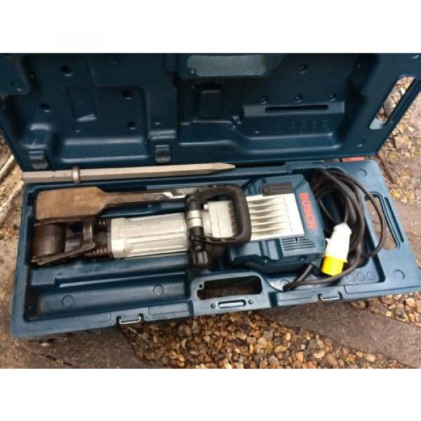 Bosch Professional Breaker GSH 16-28 110 Volt Road Breaker +2 Steels #1 image