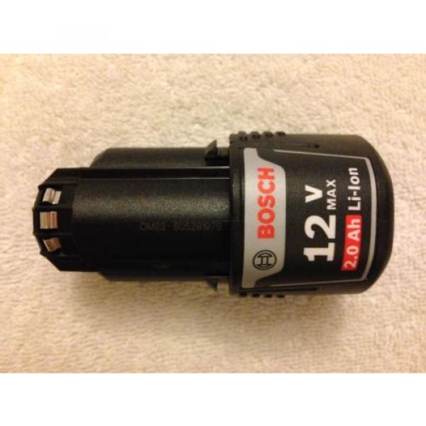 New Bosch BAT414 12V 12 Volt Max Lithium Ion 2.0Ah Battery Li-ion #1 image