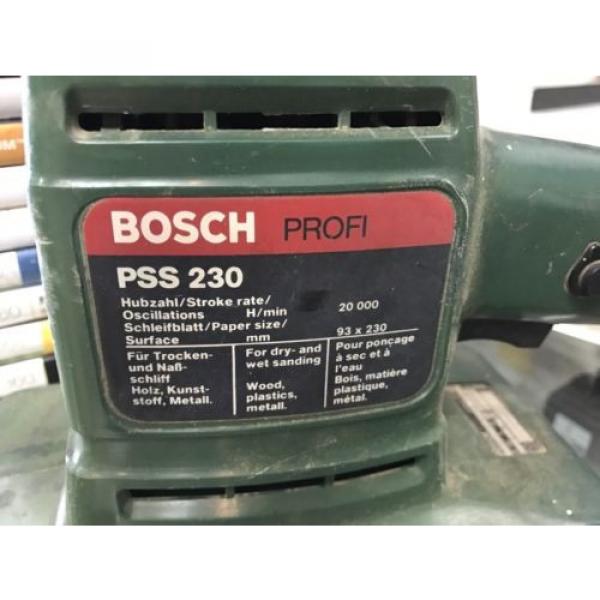 BOSCH ELECTRIC ORBITAL SANDER PSS230 #2 image