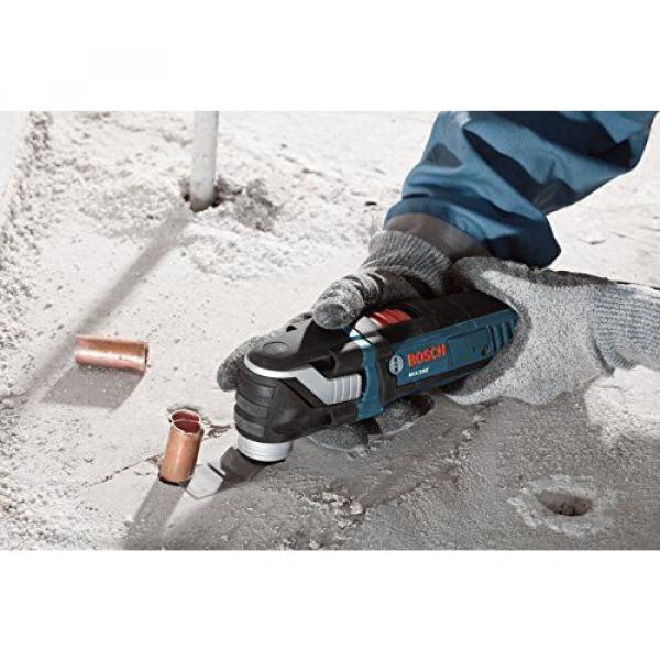 Bosch Heavy Duty Starlock Plus Oscillating Multi Tool Snap In Blade Attachment #4 image