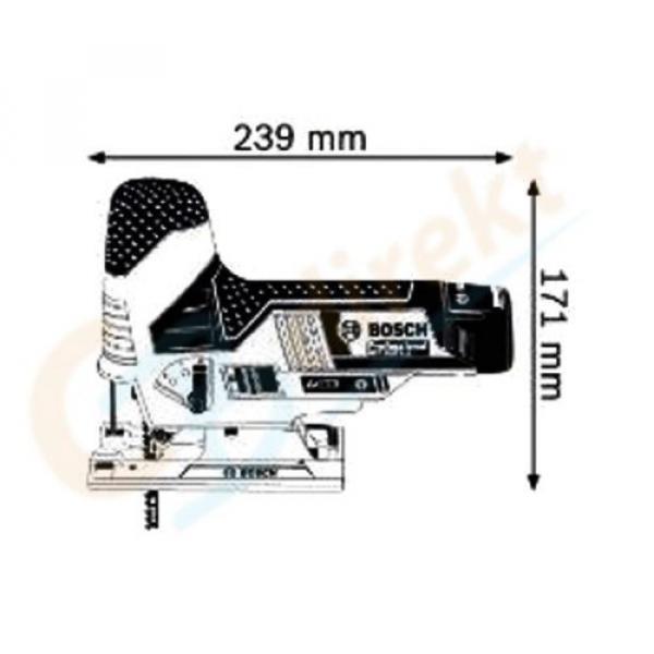 BOSCH BATTERY JIGSAW GST 12V-70 / GST 10,8 V-LI , SOLO VERSION, L-BOXX #2 image