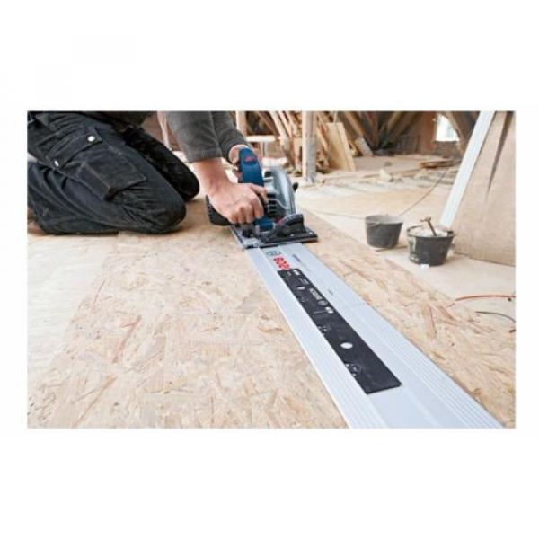 Bosch GKT55GCE 110v Plunge Saw 165mm + Case + 1 x 1.6M Guide Rail + LBOXX New #3 image