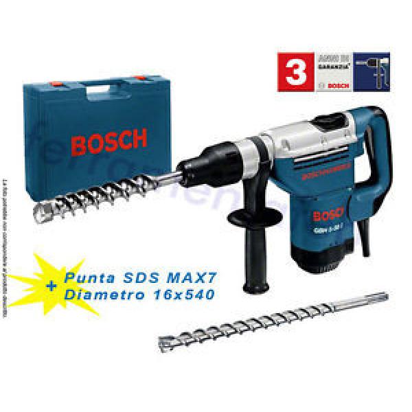 MARTELLO DEMOLITORE COMPRESS PERFORATORE ROTATIVO GBH 5-38D BOSCH+PUNTA SDS MAX #1 image