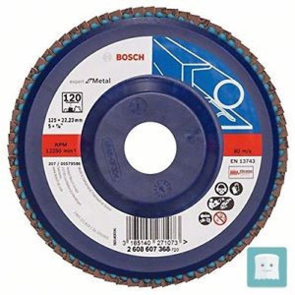 BOSCH 2 608 607 368 - DISCO LAMELLARE CON GRANA 120, 125 MM, DIAMETRO FORO 22... #1 image