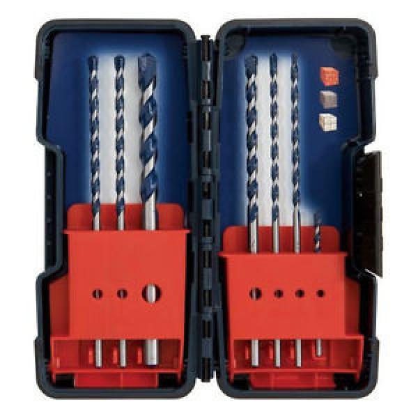 Bosch 7pc Blue Granite Carbide Hammer Drill Bit Set HCBG700 New #1 image