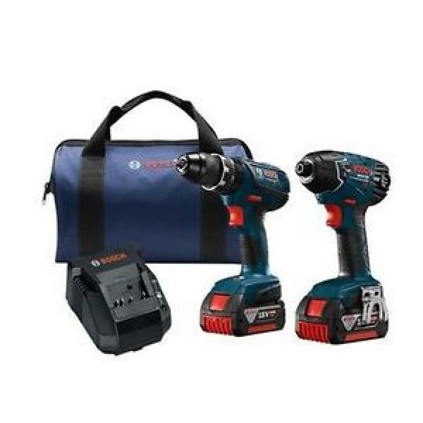 2-Tool 18-Volt Lithium Ion Li-ion Brushed Motor Cordless Combo Kit Soft Case #1 image